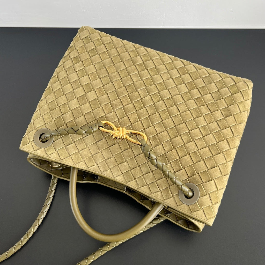 Bottega Veneta Andiamo Suede Bag