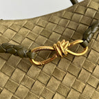 Bottega Veneta Andiamo Suede Bag