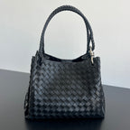 Bottega Veneta Intrecciato Suede Shoulder Bag