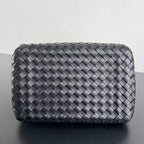 Bottega Veneta Intrecciato Suede Shoulder Bag