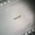 Bottega Veneta Intrecciato Suede Shoulder Bag