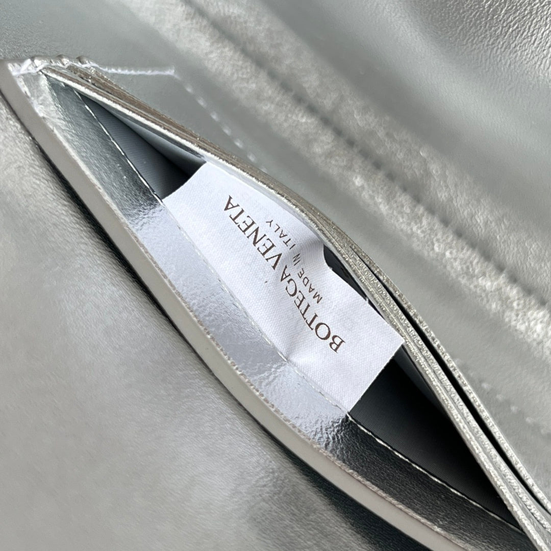 Bottega Veneta Croc-Embossed Long Clutch