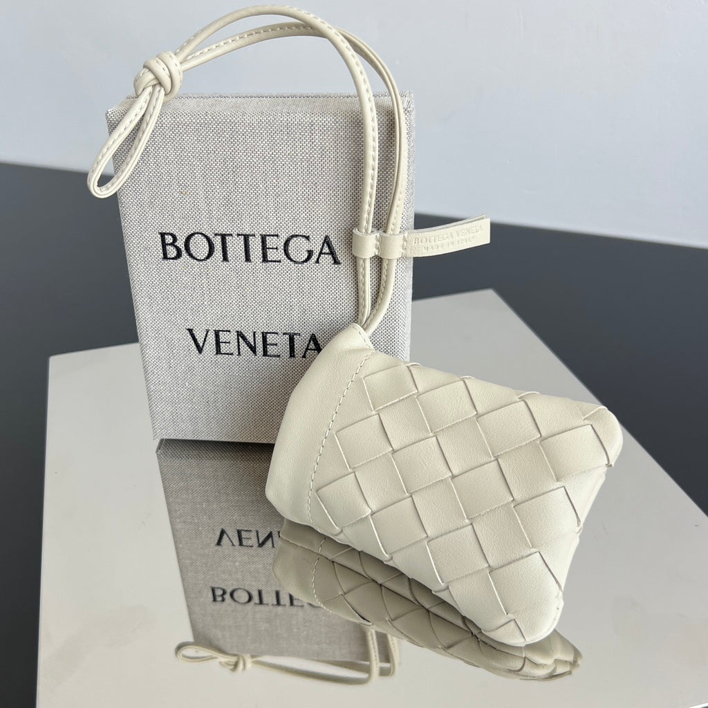 Bottega Veneta Woven Card Holder Charm