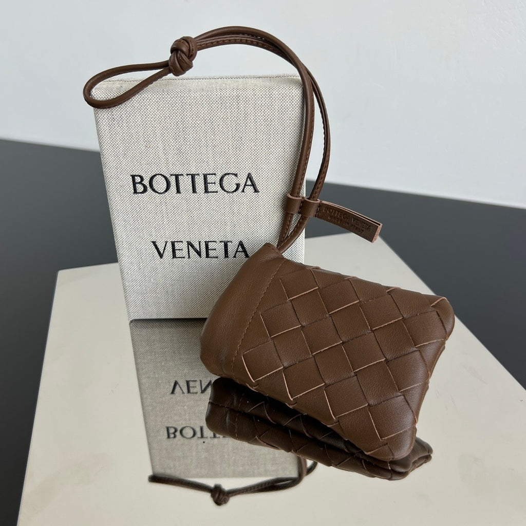 Bottega Veneta Woven Card Holder Charm