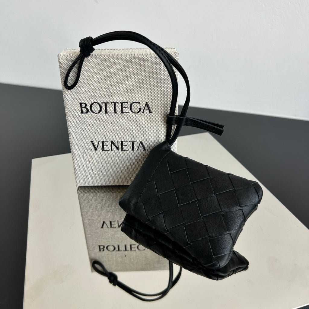 Bottega Veneta Woven Card Holder Charm