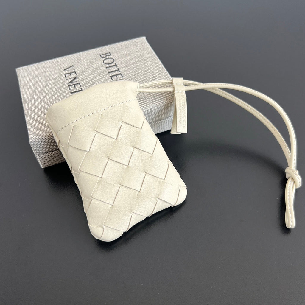 Bottega Veneta Woven Card Holder Charm