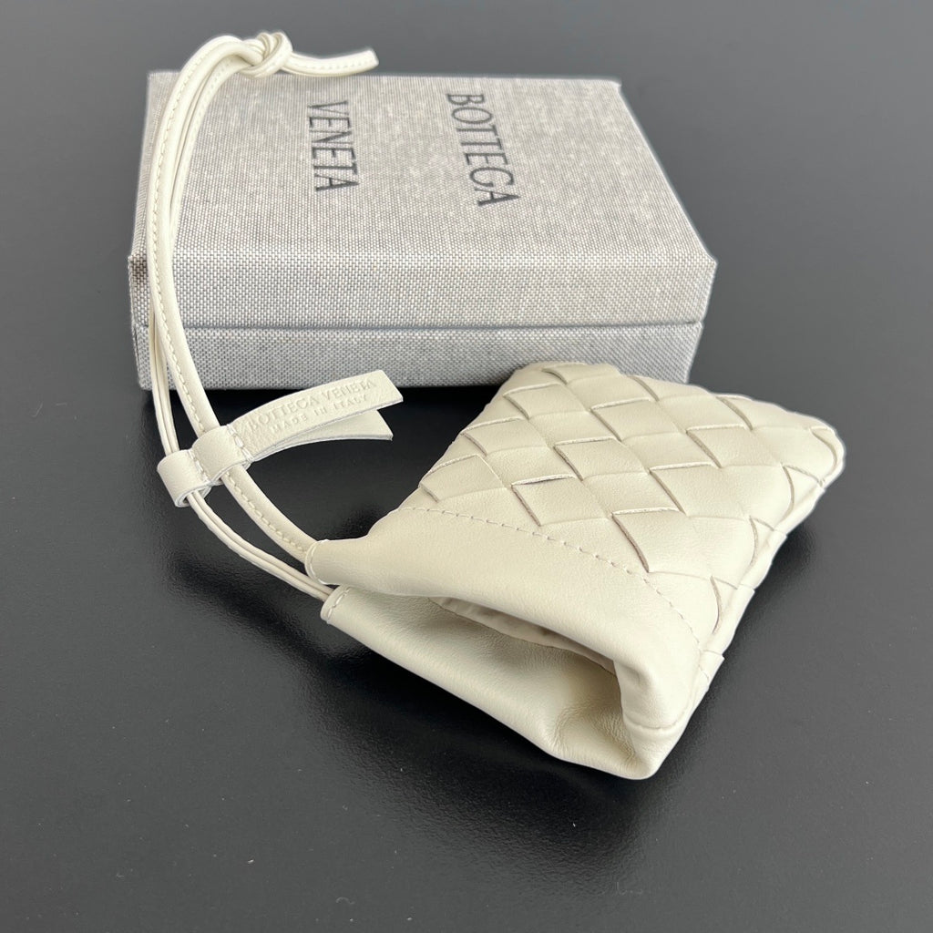 Bottega Veneta Woven Card Holder Charm