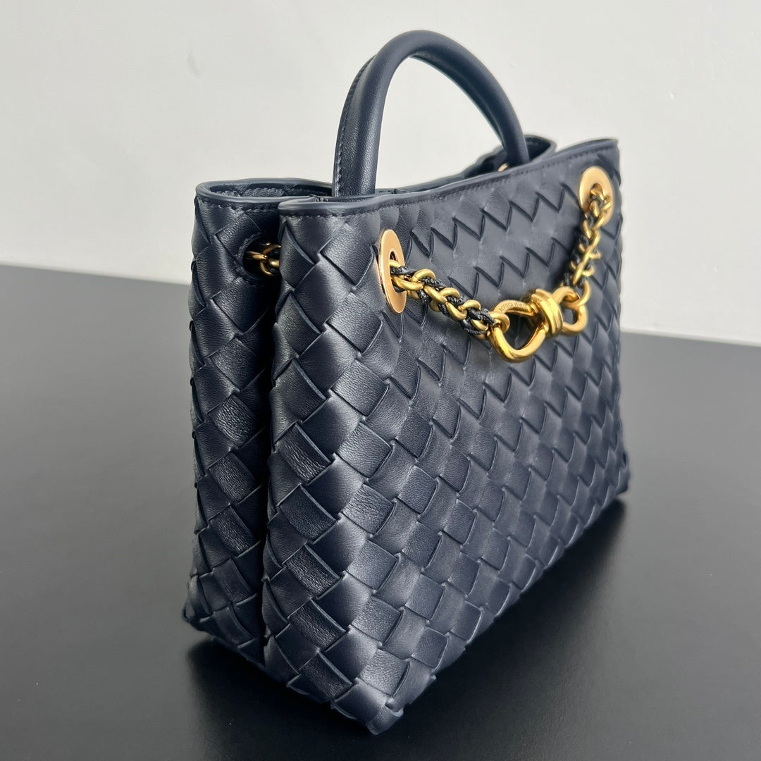 Bottega Veneta Chain-Interwoven Andiamo Bag
