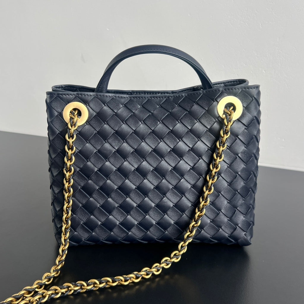 Bottega Veneta Chain-Interwoven Andiamo Bag