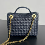 Bottega Veneta Chain-Interwoven Andiamo Bag