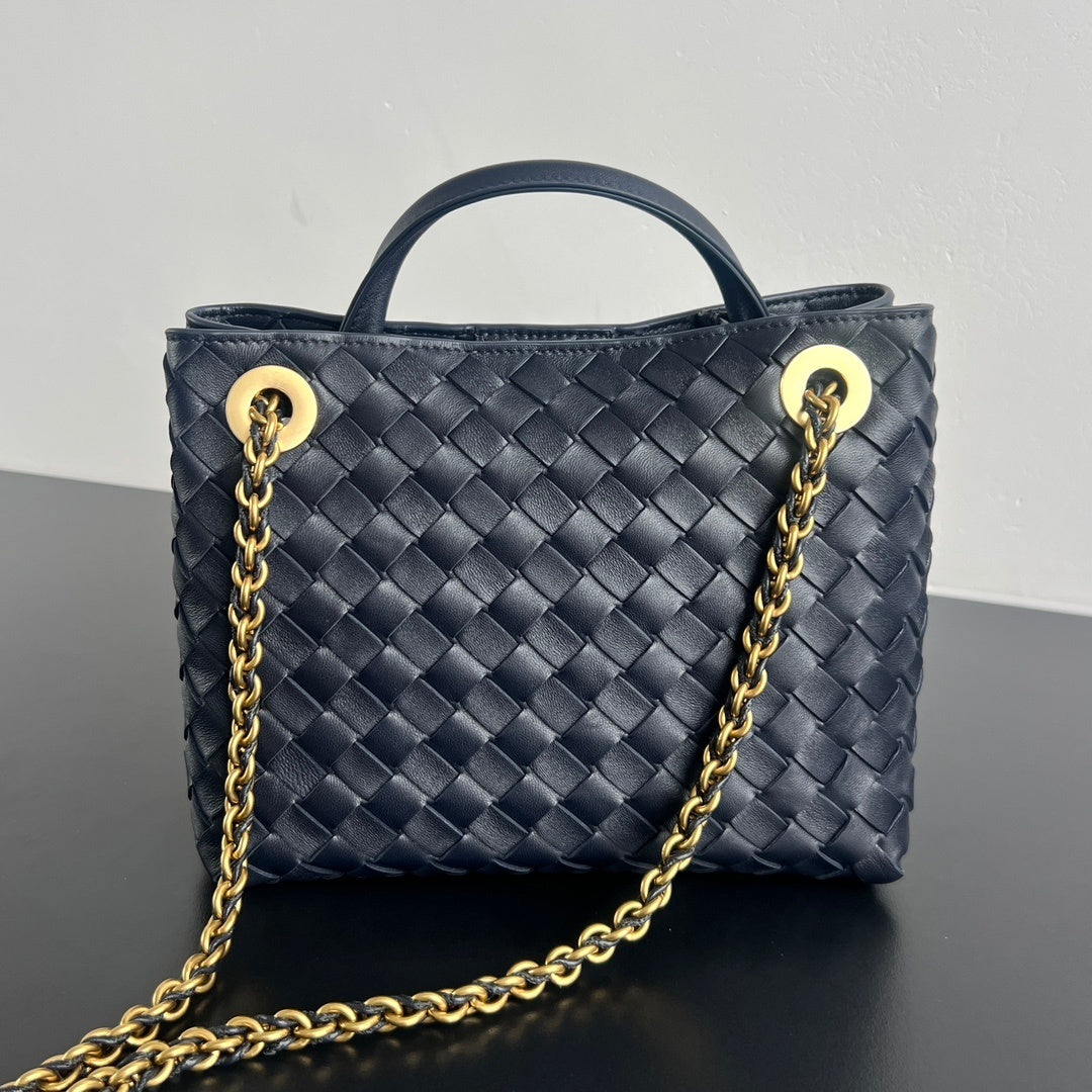 Bottega Veneta Chain-Interwoven Andiamo Bag