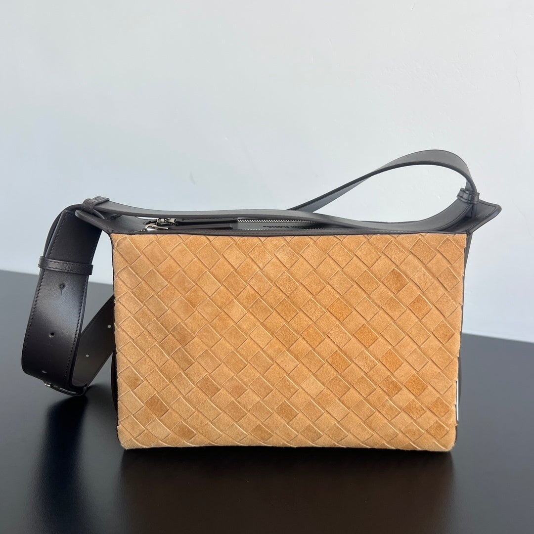 Bottega Veneta Tribeca Suede Box Bag