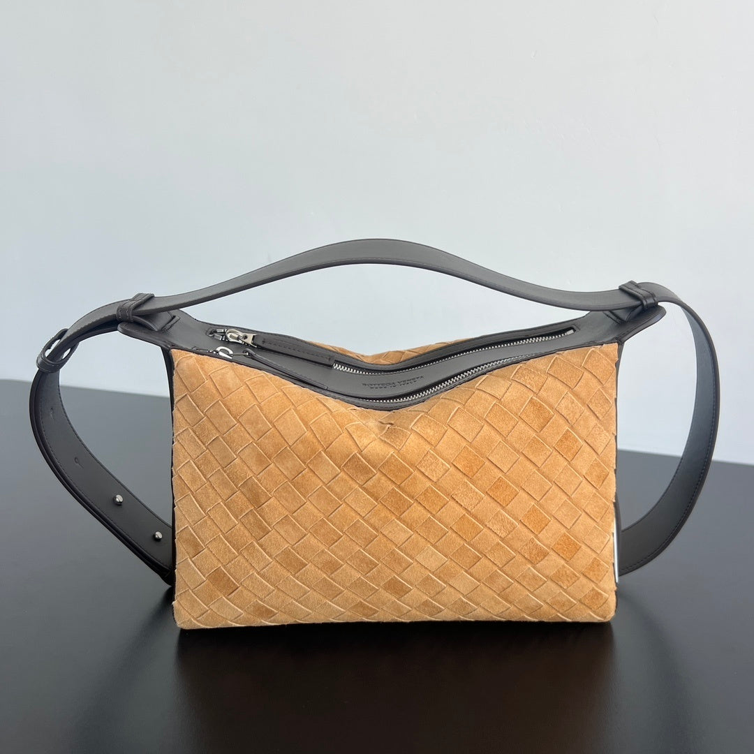 Bottega Veneta Tribeca Suede Box Bag