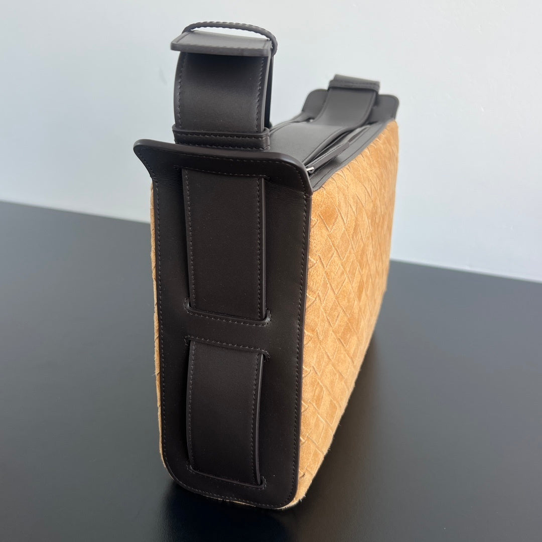 Bottega Veneta Tribeca Suede Box Bag