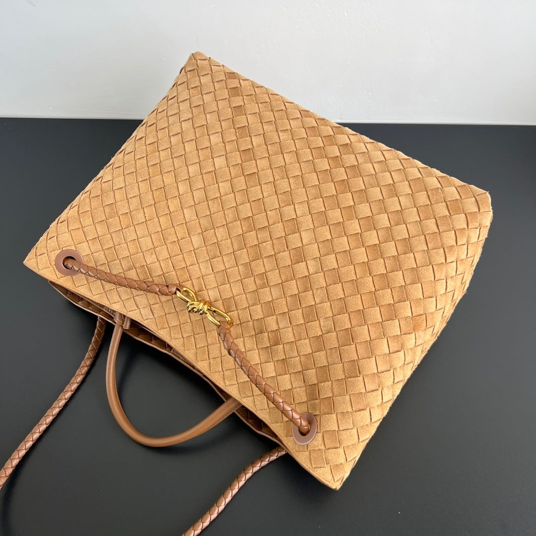 Bottega Veneta Andiamo Suede Bag
