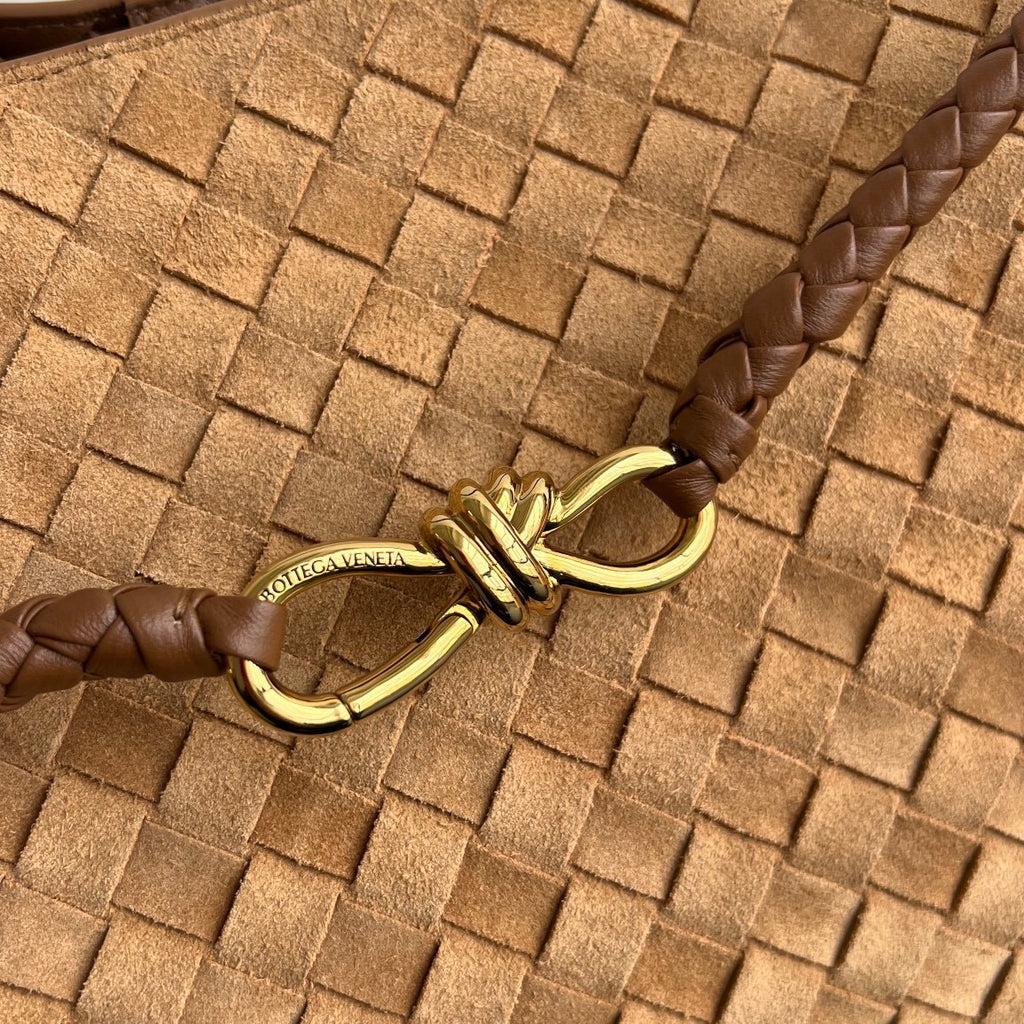 Bottega Veneta Andiamo Suede Bag