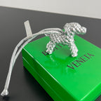 Bottega Veneta Dog Charm