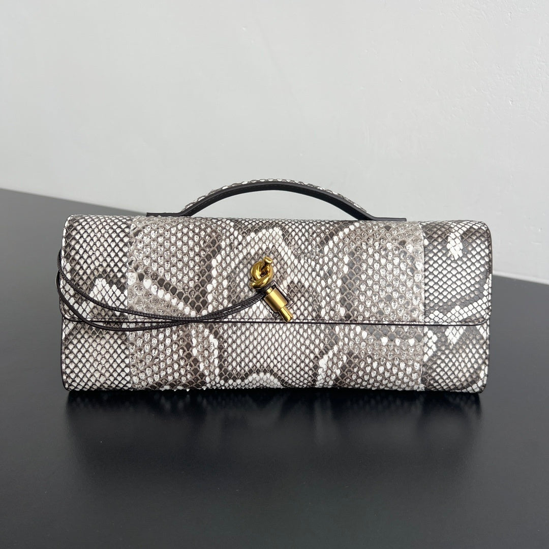 Bottega Veneta Snakeskin Clutch