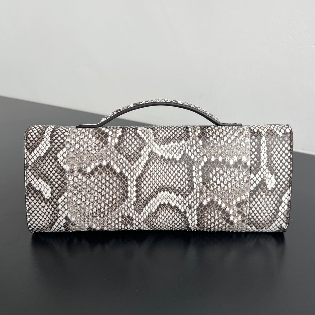 Bottega Veneta Snakeskin Clutch