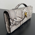 Bottega Veneta Snakeskin Clutch
