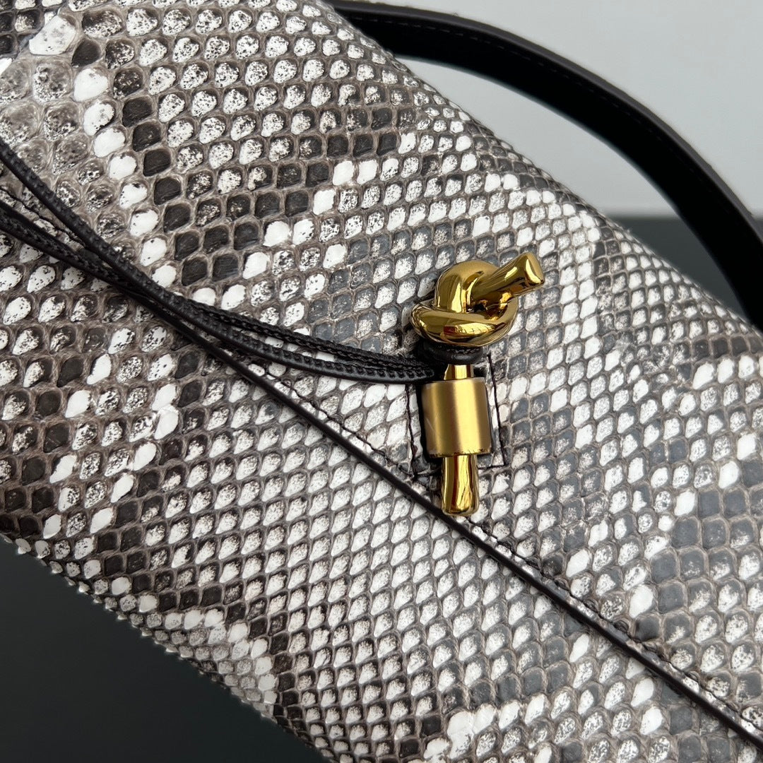 Bottega Veneta Snakeskin Clutch