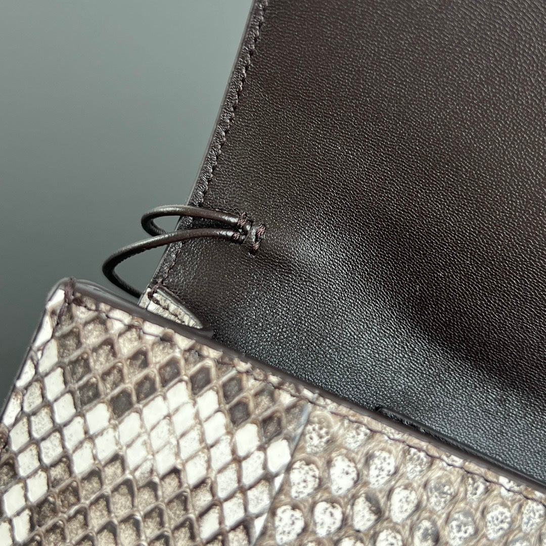 Bottega Veneta Snakeskin Clutch