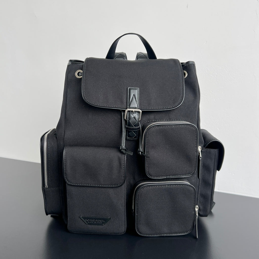 Bottega Veneta Crossroad Multi-Pocket Backpack