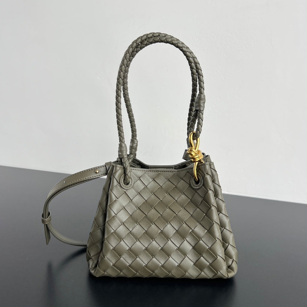 Bottega Veneta Intrecciato Parachute Shoulder Bag
