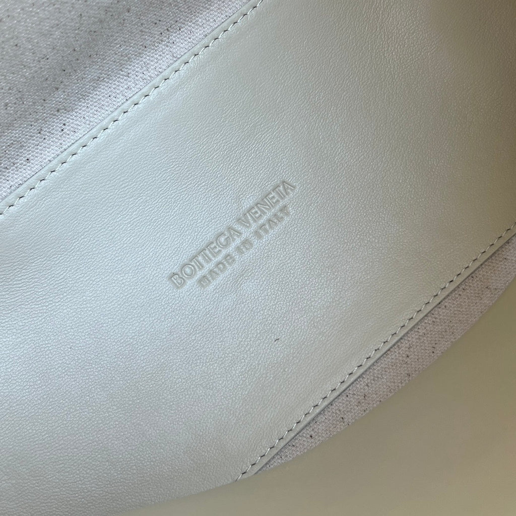 Bottega Veneta Andiamo Nylon Raffia Bag