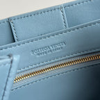 Bottega Veneta Andiamo Nylon Raffia Bag