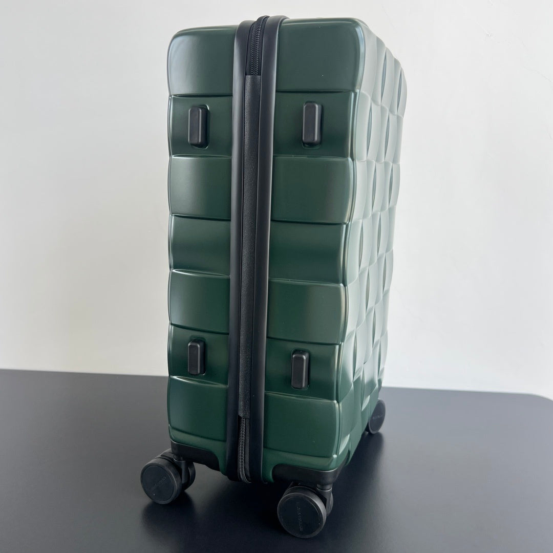 Bottega Veneta Intreccio Travel Suitcase