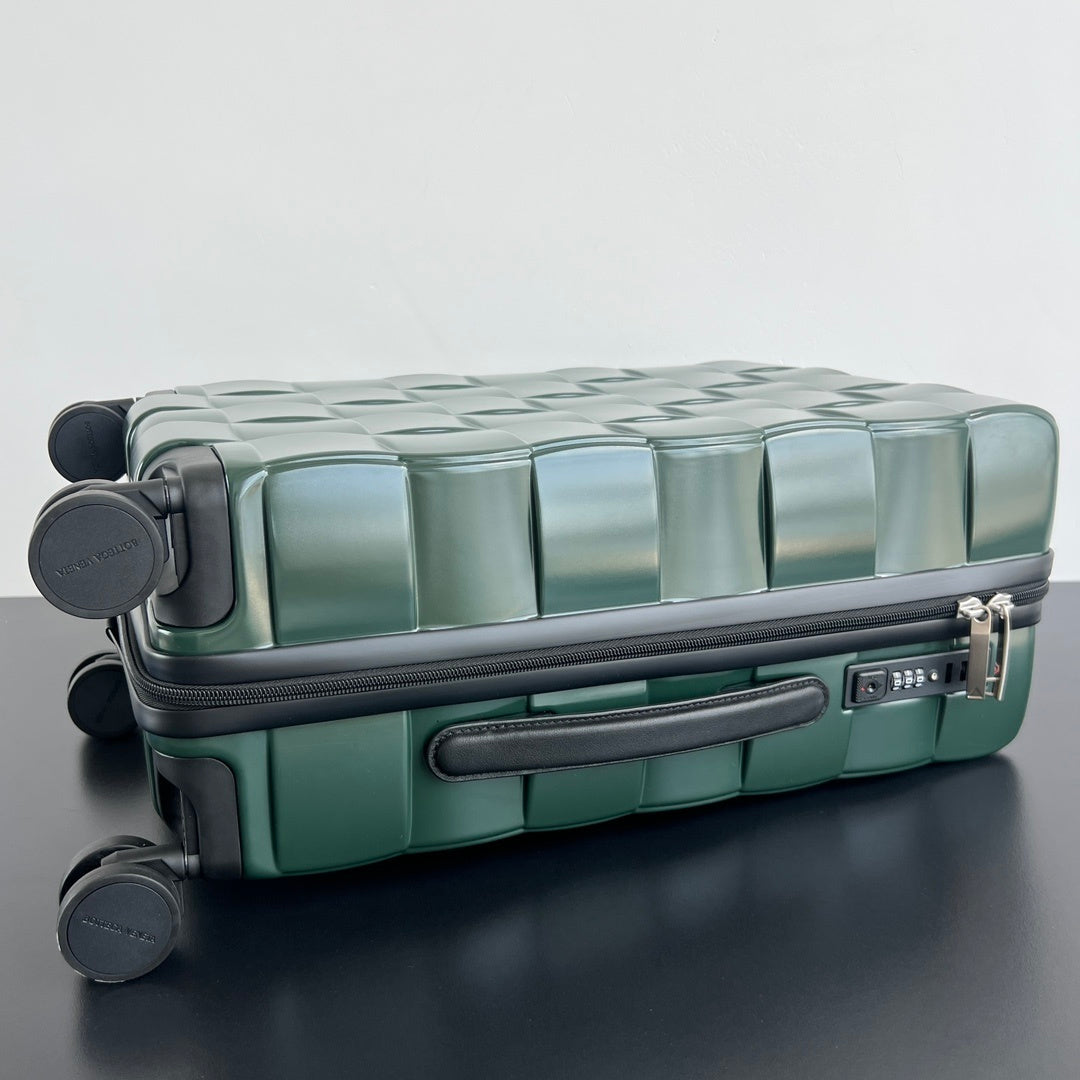 Bottega Veneta Intreccio Travel Suitcase