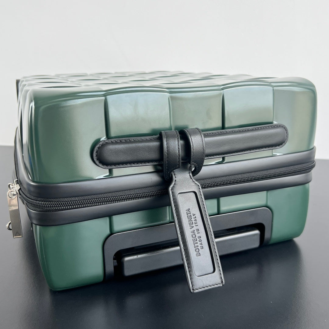 Bottega Veneta Intreccio Travel Suitcase