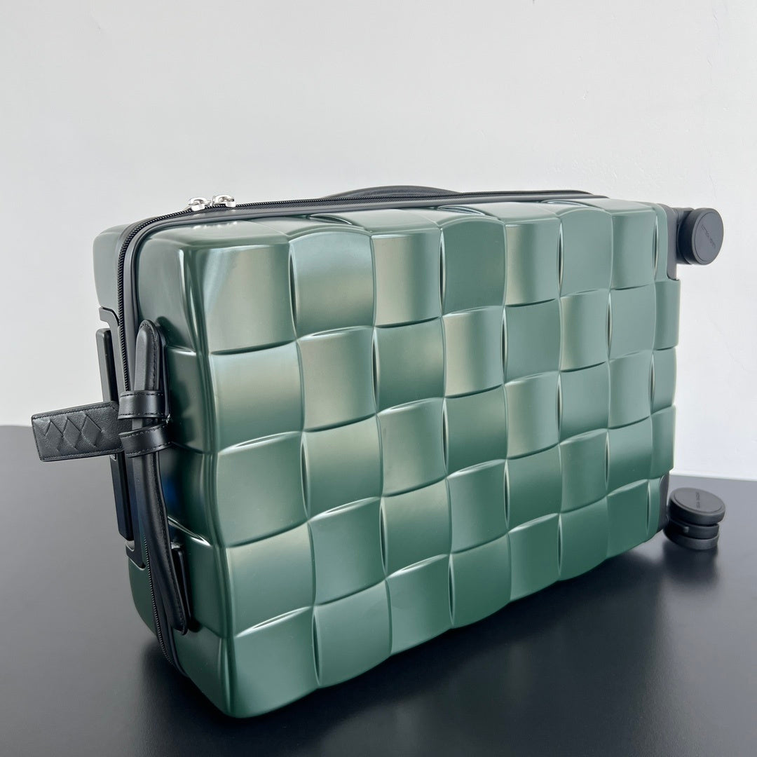 Bottega Veneta Intreccio Travel Suitcase