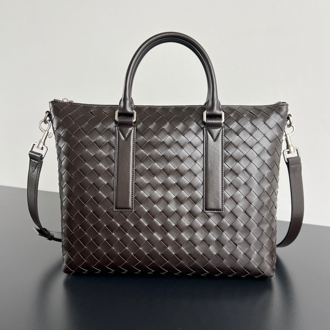 Bottega Veneta Soft Woven Briefcase