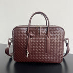 Bottega Veneta Soft Woven Briefcase