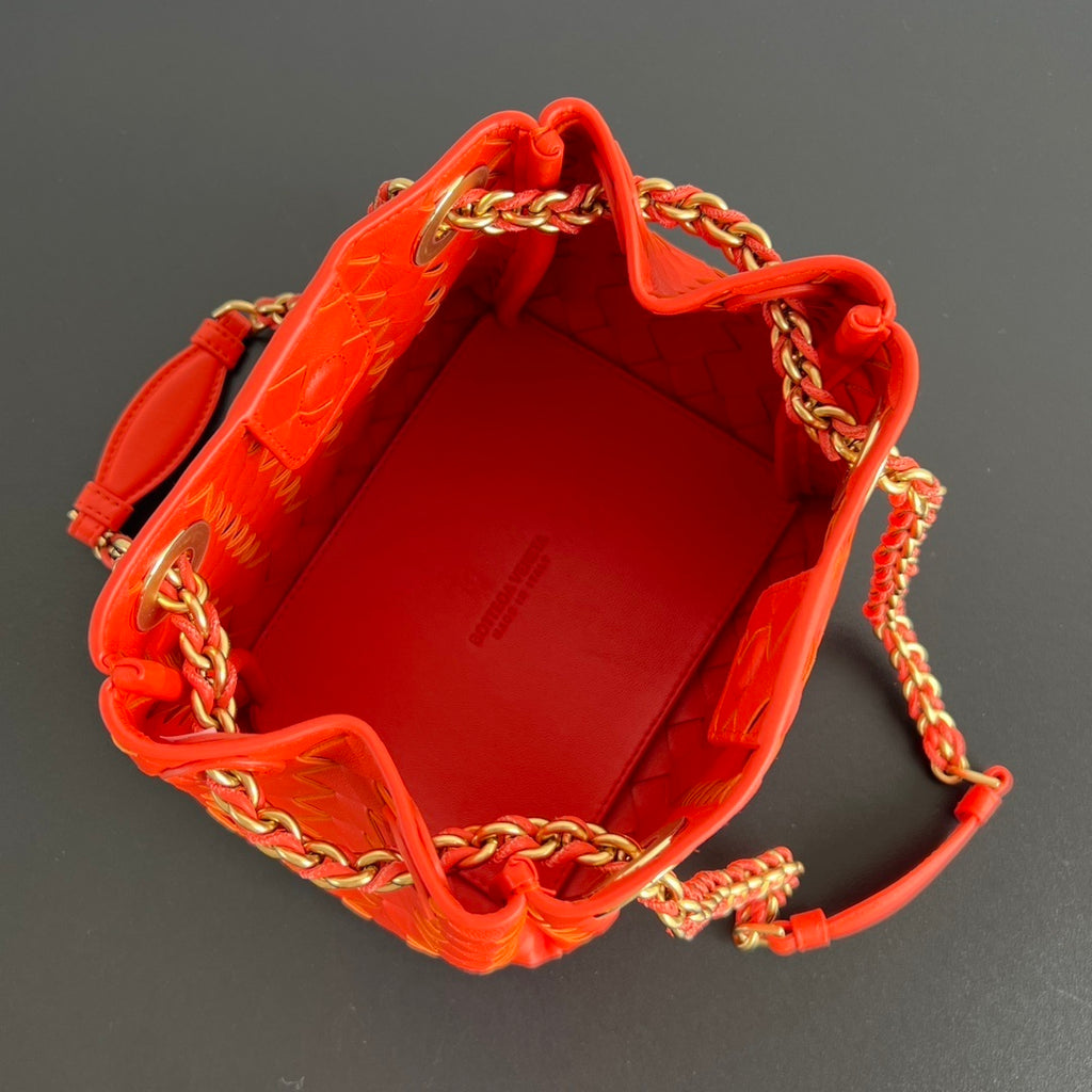 Bottega Veneta Chain Parachute Bag