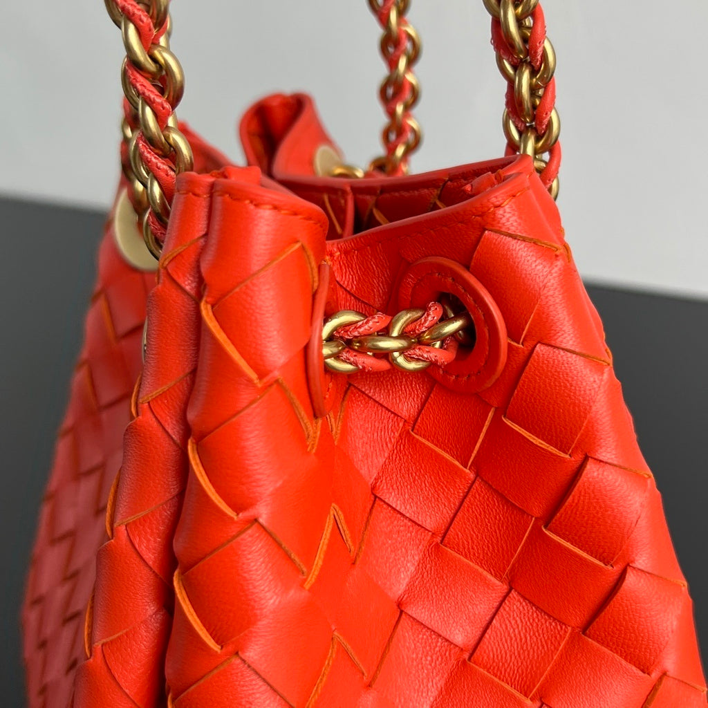 Bottega Veneta Chain Parachute Bag