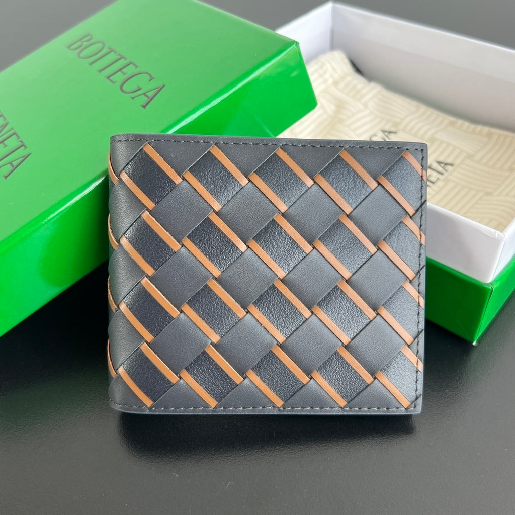 Bottega Veneta Medium Woven Bifold Wallet