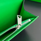 Bottega Veneta Woven Long Flap Wallet