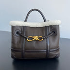 Bottega Veneta Andiamo Shearling Bag