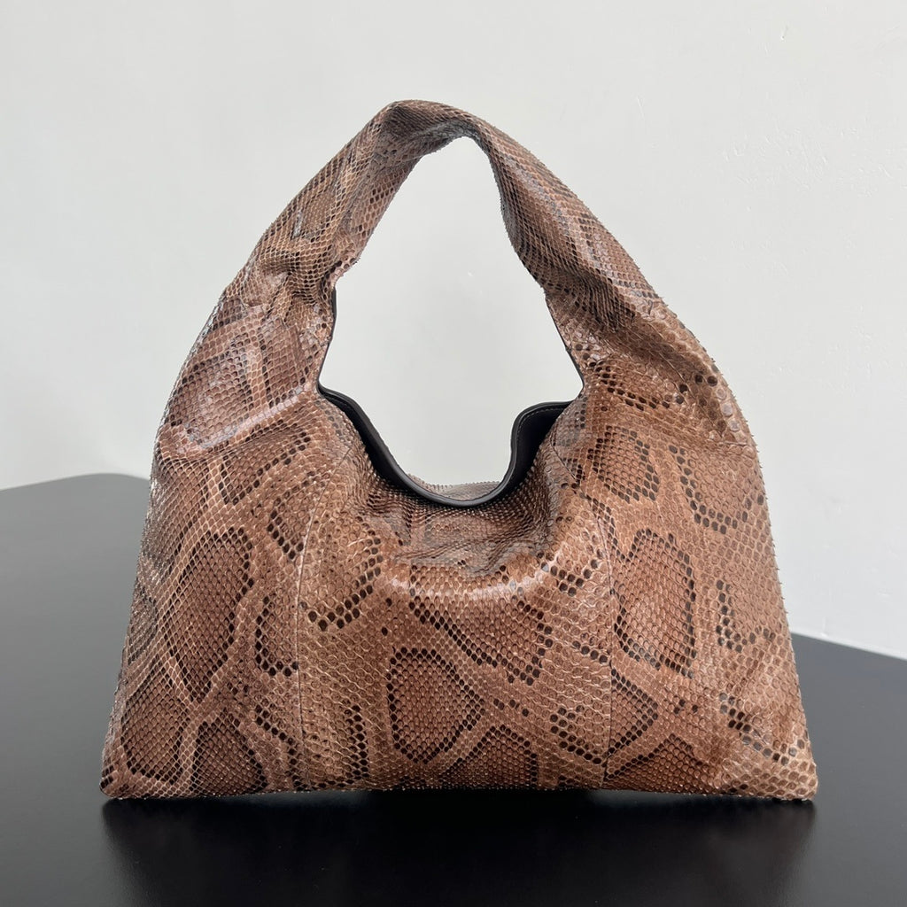 Bottega Veneta Snake Leather HOP Bag