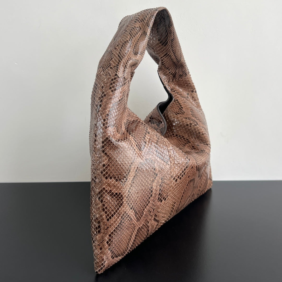 Bottega Veneta Snake Leather HOP Bag