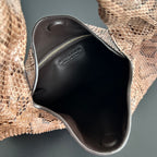 Bottega Veneta Snake Leather HOP Bag