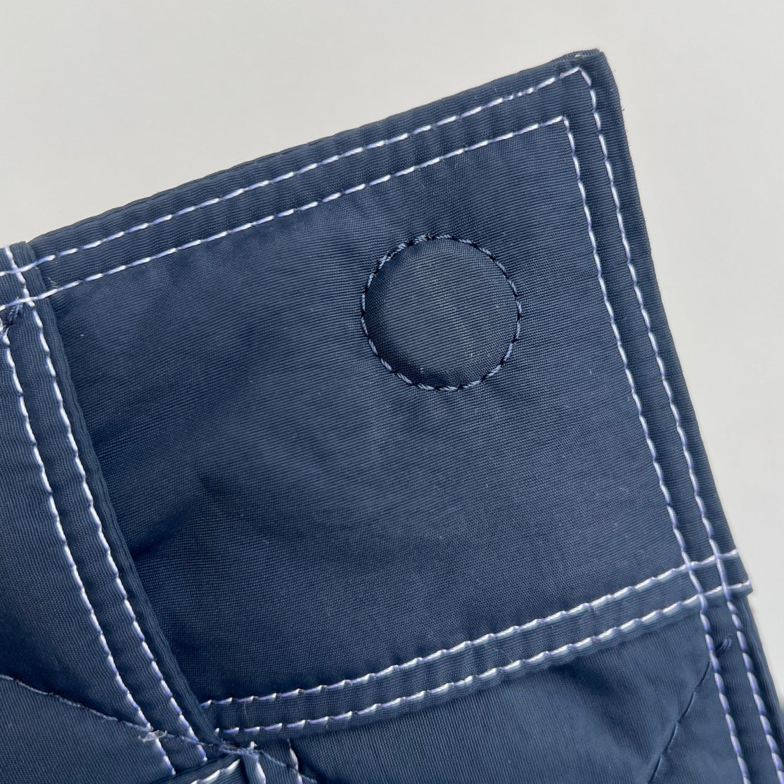 Bottega Veneta Stitched Nylon Bag