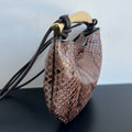 Bottega Veneta Sardine Snake Leather Mini Bag