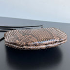 Bottega Veneta Sardine Snake Leather Mini Bag