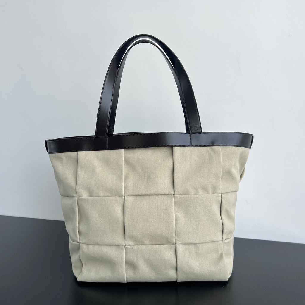 Bottega Veneta Canvas Intrecciato Tote