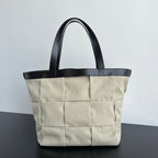 Bottega Veneta Canvas Intrecciato Tote