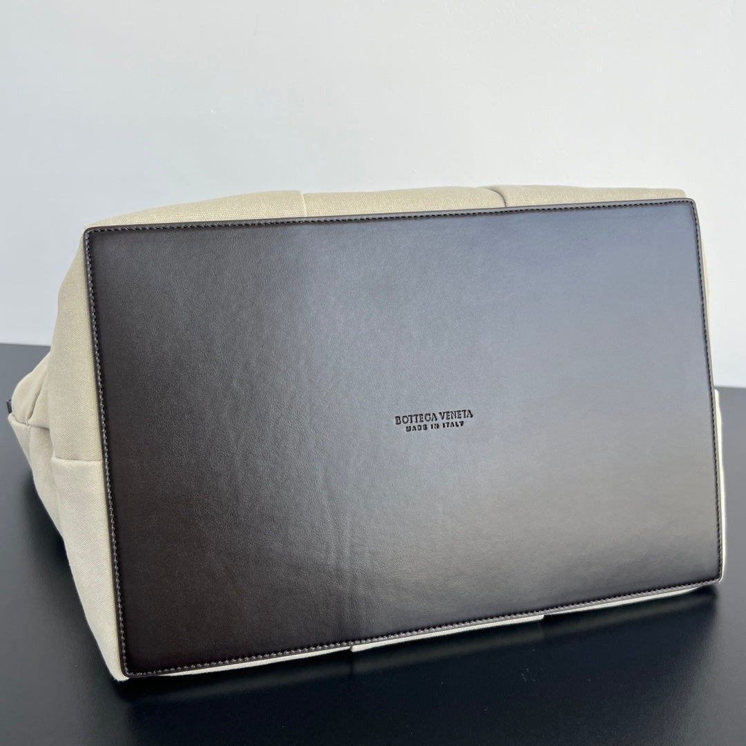 Bottega Veneta Canvas Intrecciato Tote